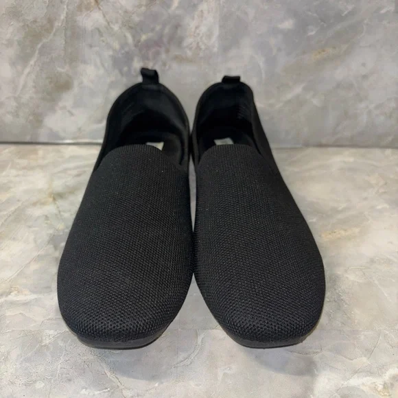 Steve Madden Brand Women’s Raine Black Knit Flats Size 8.5 - Picture 1 of 9